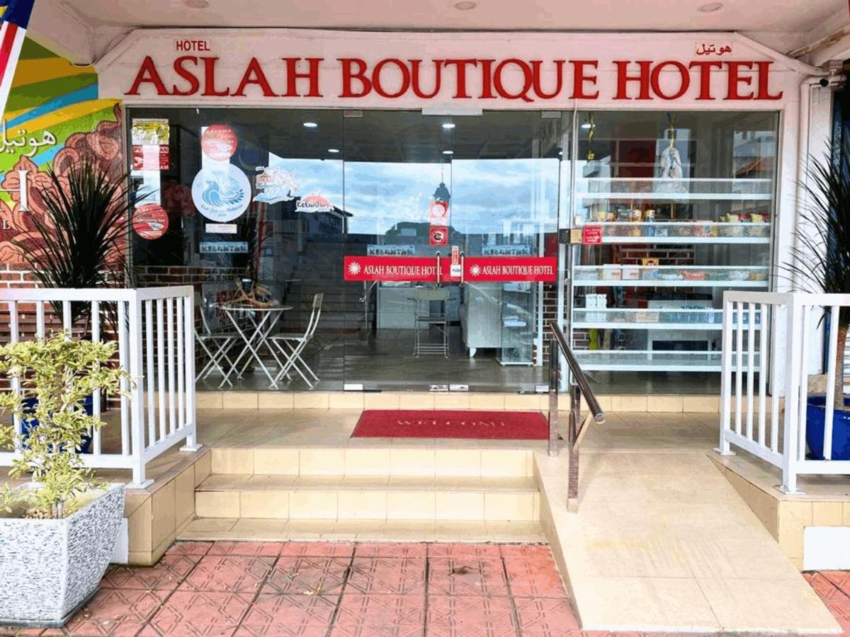 Aslah Boutique Hotel コタバル エクステリア 写真
